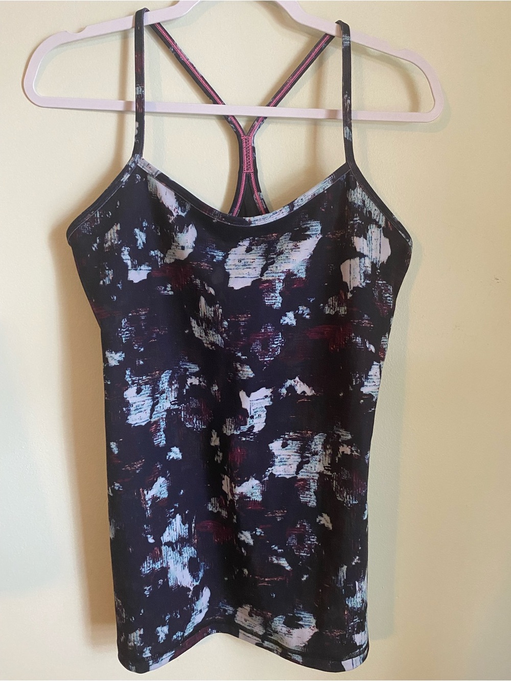 Lululemon athletica Power Y Tank Top in Static Blossom Multi
